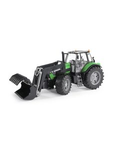 Igračka traktor Deutz Fahr Agrotron X720 sa prednjim utovarivačem, 1:16