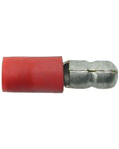 Konektor crveni Ø 4 mm, za kabel 0.5 - 1 mm²