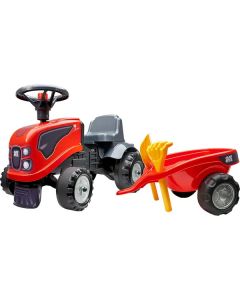 Traktor na guranje Same sa prikolicom i alatom